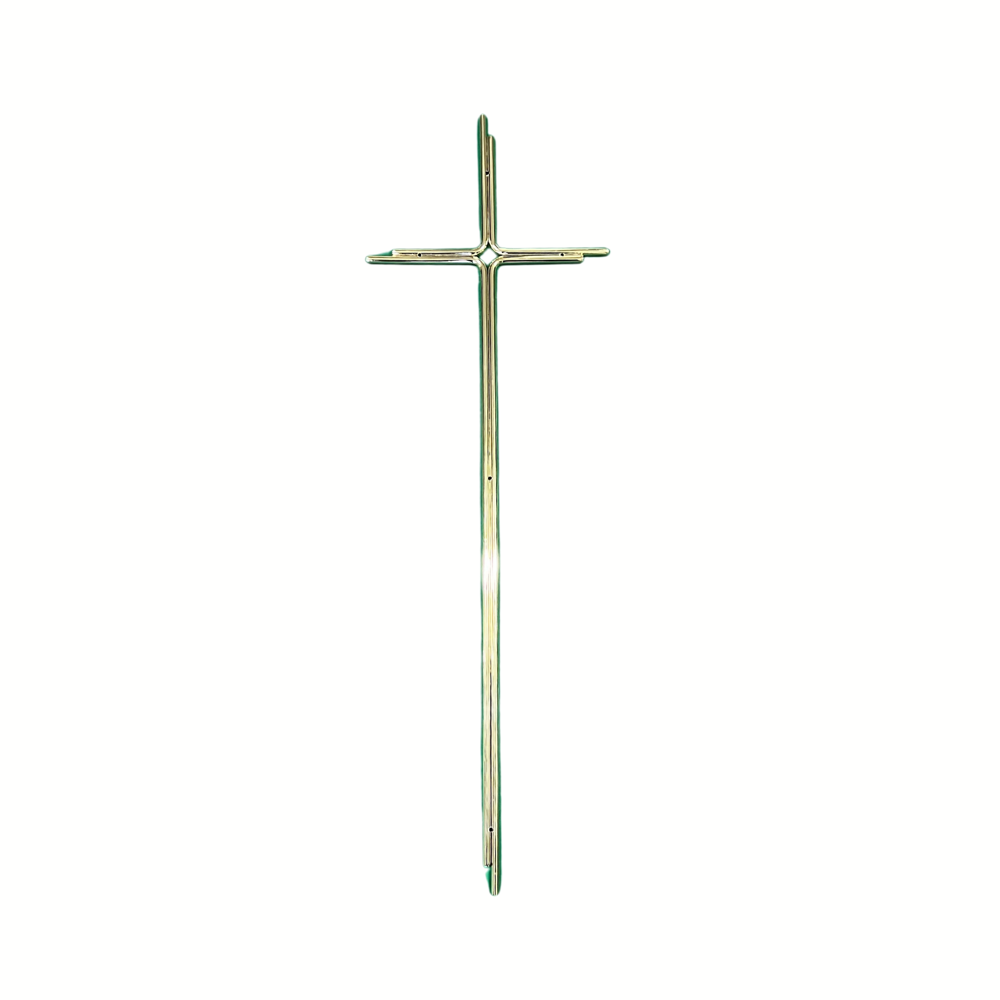 Buy shiny-gold Lavabi&#39;s coffin cross