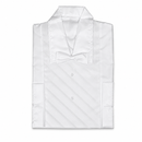 Lavabis Talar Satin mit Einsatz Silberstreifen Herren-1