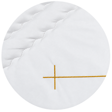 Soffitto Lavabis con croce d'oro - 0