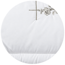 Lavabis Deckengarnitur Kreuz Rose silber-2