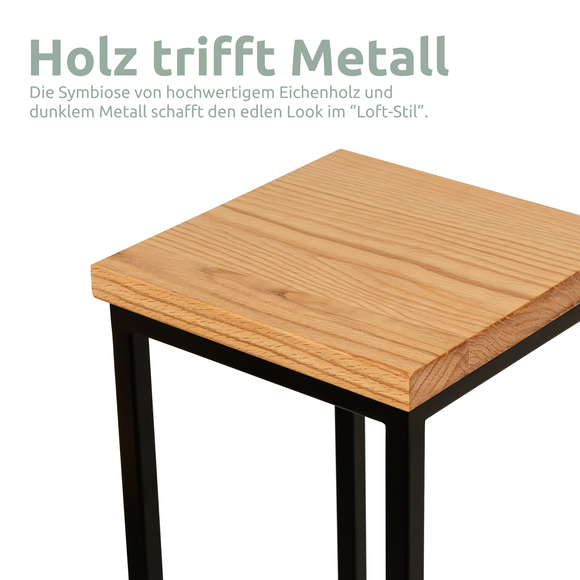 Dekorationssäulen mit robustem Stahlgestell