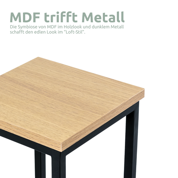 Dekorationssäulen mit robustem Stahlgestell