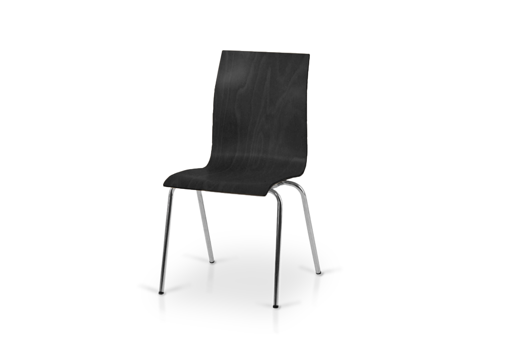 Lavabis stacking chair with lumbar support