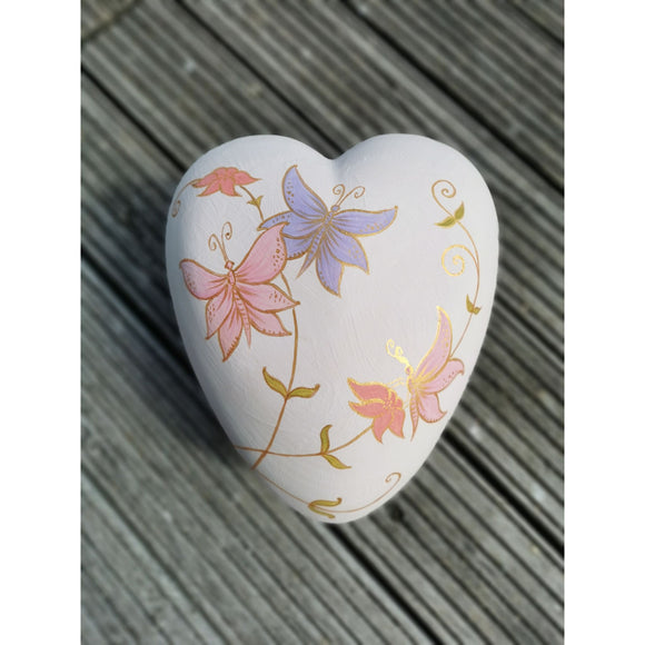 Herzlicht Naturstoff Herz-Urnen