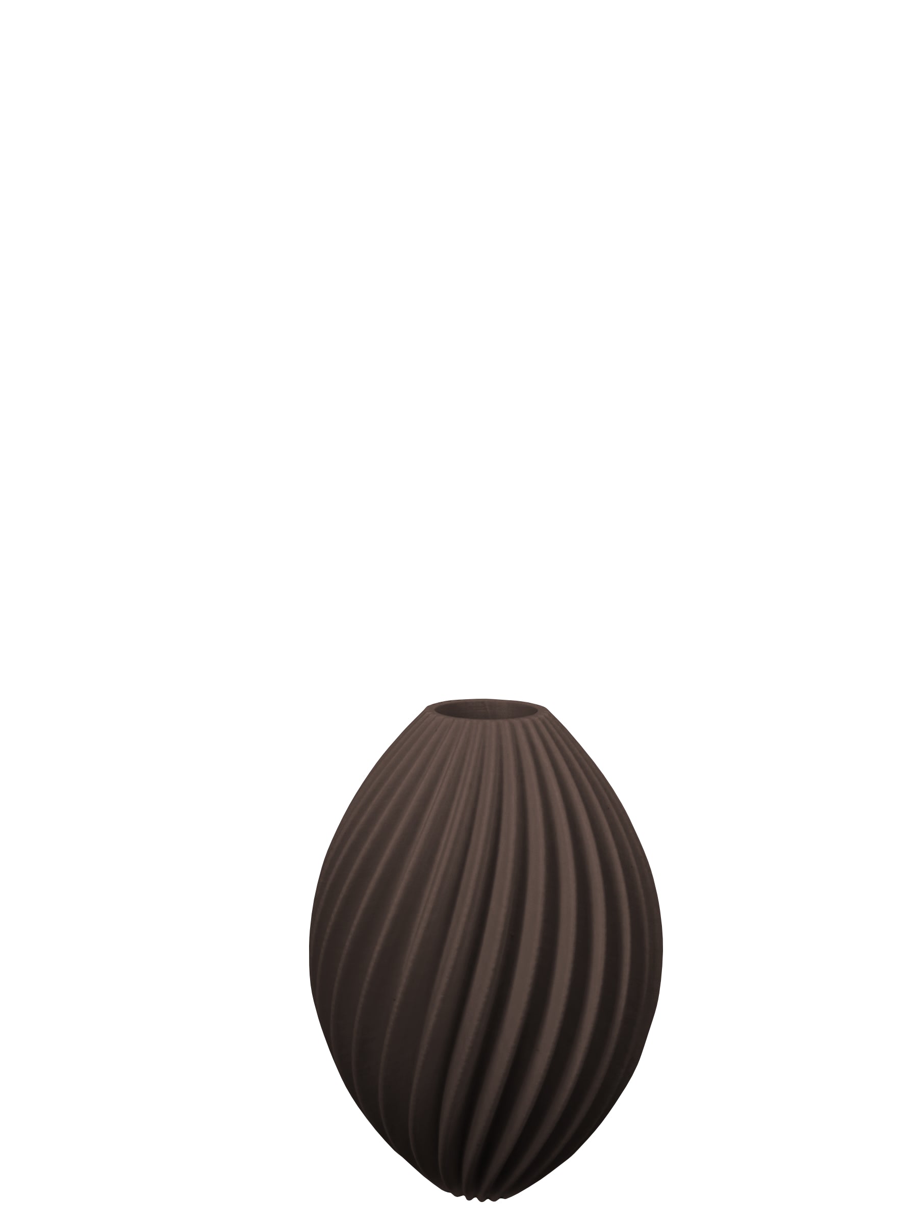 Buy chestnut-brown 3D-Decorations Decorative vase Nova