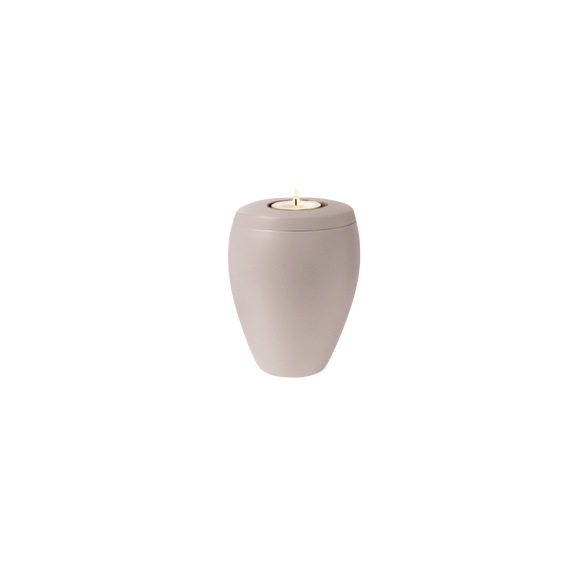 Urna in argilla organica Fuoco e Terra Omega Memory