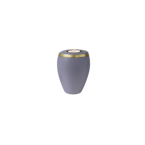 Urna in argilla organica Fuoco e Terra Omega Memory