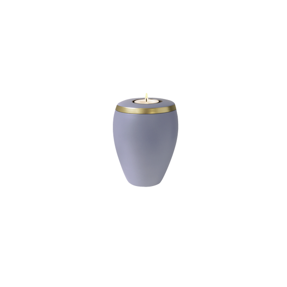 Urna in argilla organica Fuoco e Terra Omega Memory