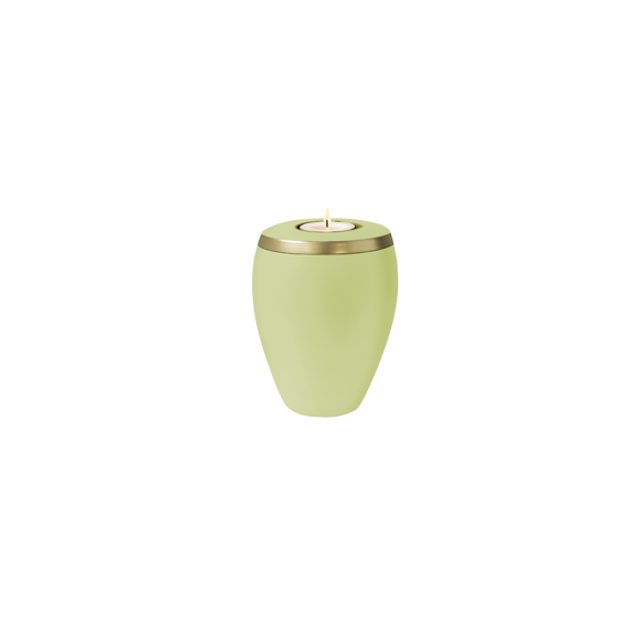 Urna in argilla organica Fuoco e Terra Omega Memory