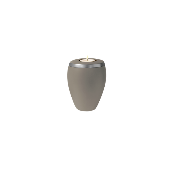 Urna in argilla organica Fuoco e Terra Omega Memory