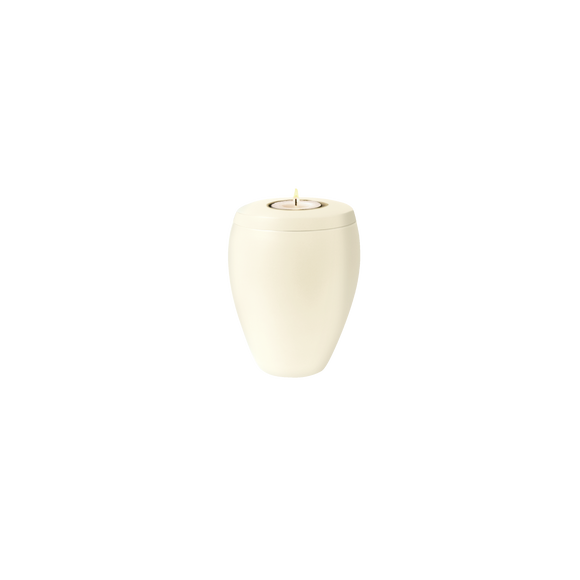 Urna in argilla organica Fuoco e Terra Omega Memory