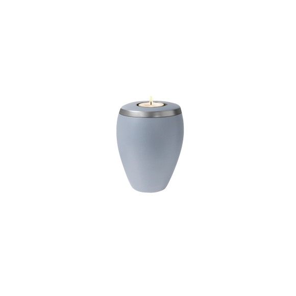 Urna in argilla organica Fuoco e Terra Omega Memory