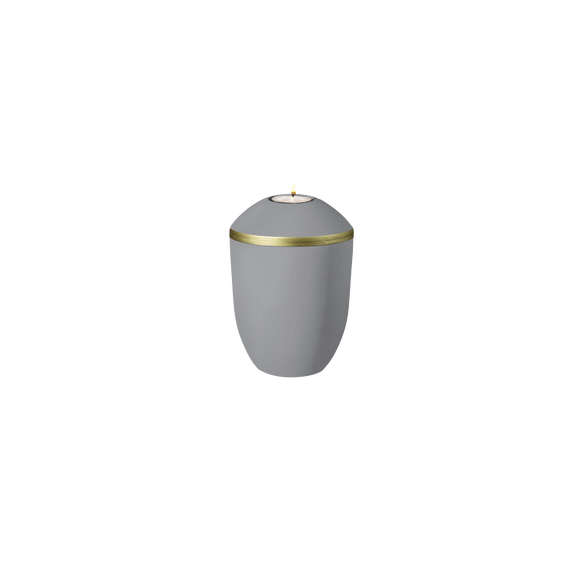 Feu et terre Opus Memory Urne en argile bio