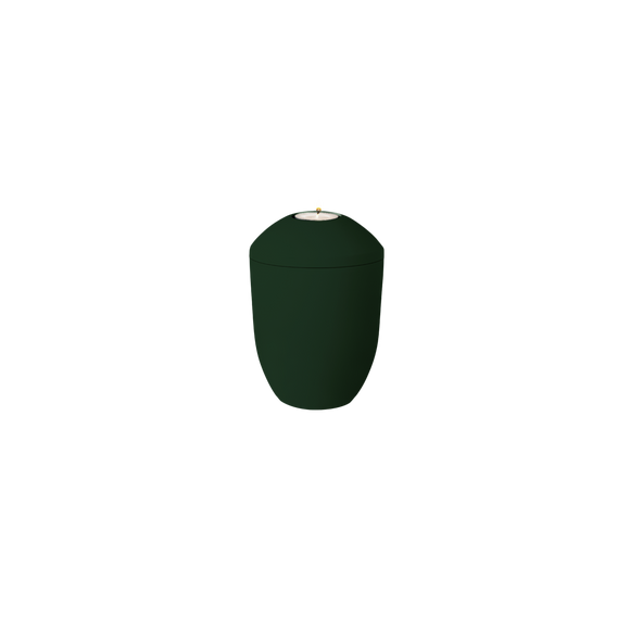 Feu et terre Opus Memory Urne en argile bio