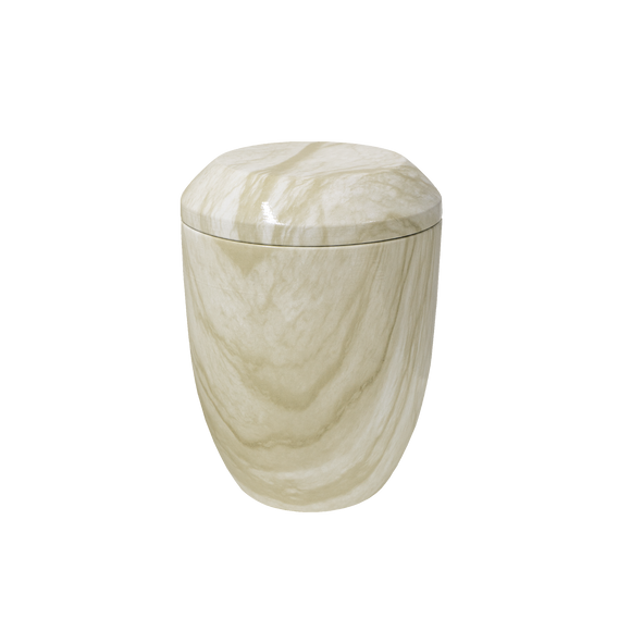 Fire and earth Opus organic clay urn