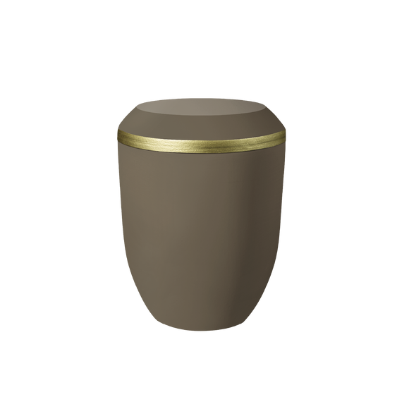 Fire and earth Opus organic clay urn