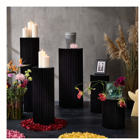 Origami - faltbare Dekosäulen aus Papier