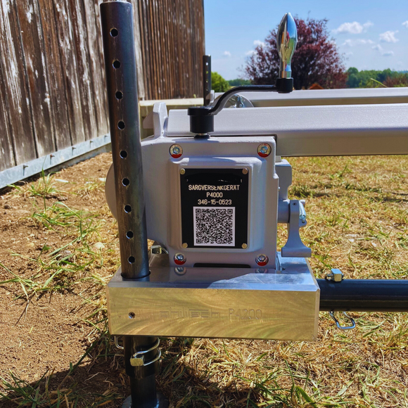 Philitech P4200 Höhenverstellbarer Unterbau für Sargversenker