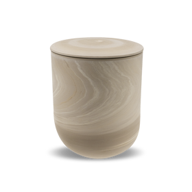 Feuer und Erde Paläo Bio Lehm Urne