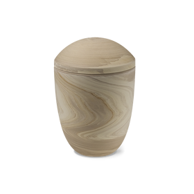 Feuer und Erde Paläo Bio Lehm Urne - 0