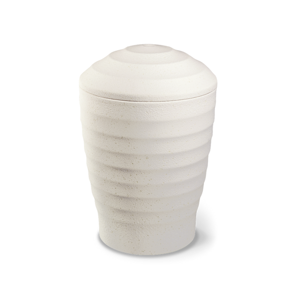 Urna di terra e fuoco Pax in argilla biologica