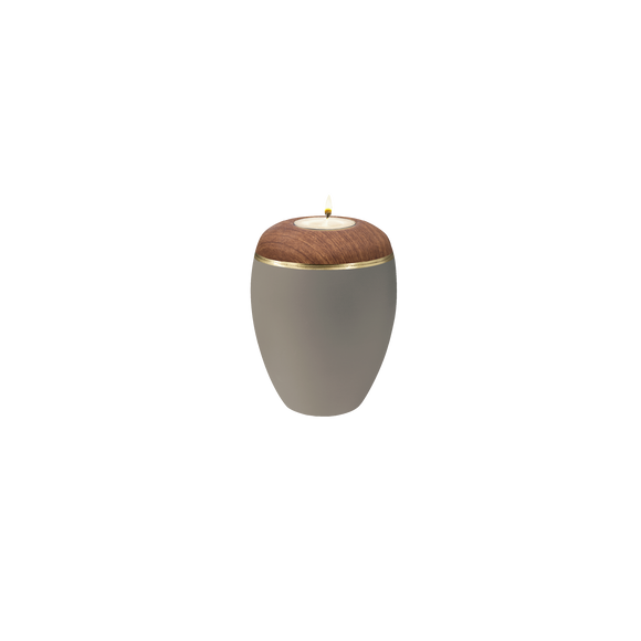 Feuer und Erde Prestige Omega Momory Bio Lehm Urne