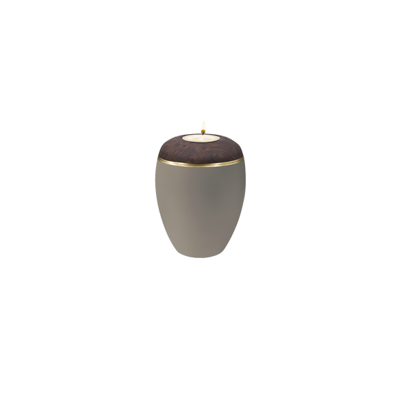 Feuer und Erde Prestige Omega Momory Bio Lehm Urne