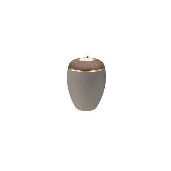Feuer und Erde Prestige Omega Momory Bio Lehm Urne
