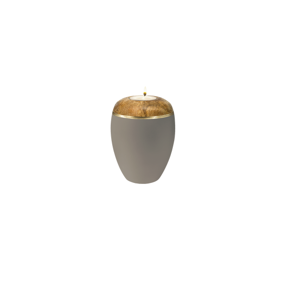 Feuer und Erde Prestige Omega Momory Bio Lehm Urne