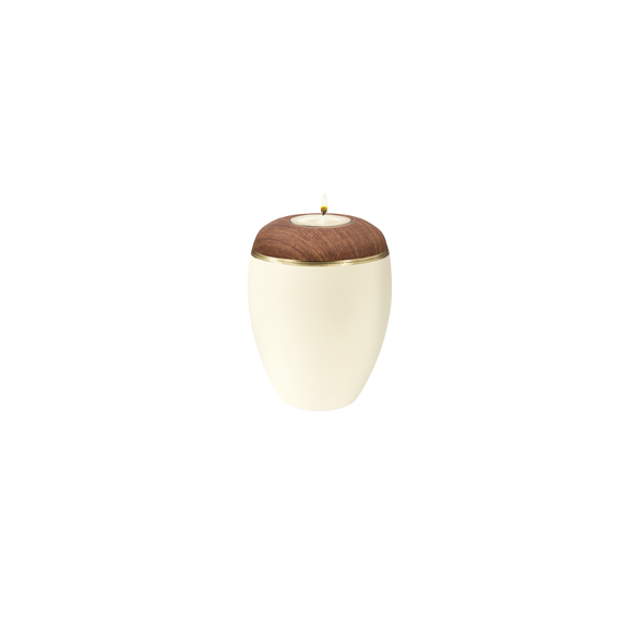 Feuer und Erde Prestige Omega Momory Bio Lehm Urne