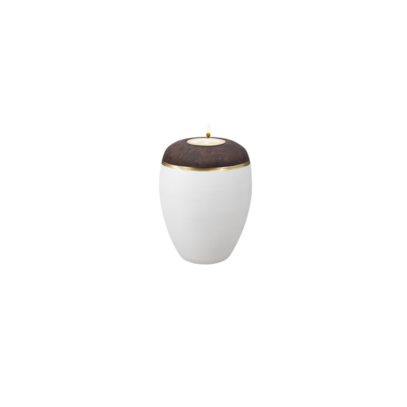 Feuer und Erde Prestige Omega Momory Bio Lehm Urne