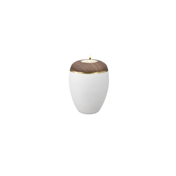 Feuer und Erde Prestige Omega Momory Bio Lehm Urne