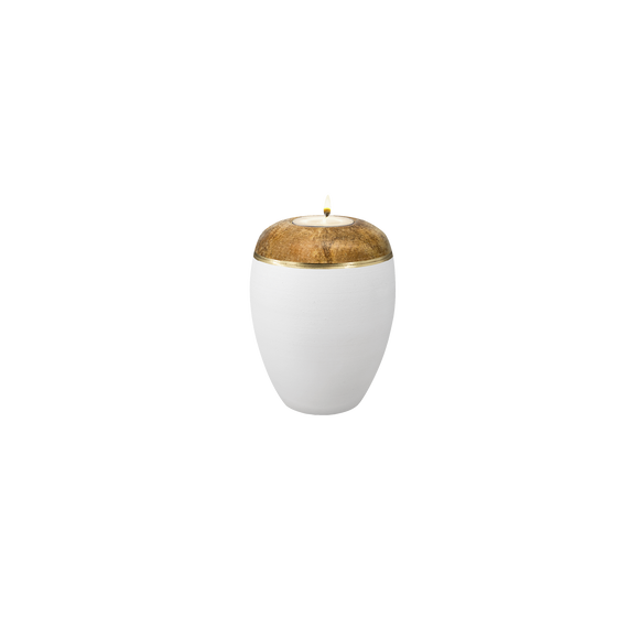 Feuer und Erde Prestige Omega Momory Bio Lehm Urne