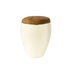 Sandbeige Wurzelholz