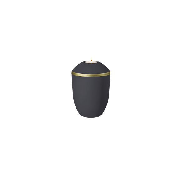 Urna in argilla organica Fuoco e Terra Pure Memory