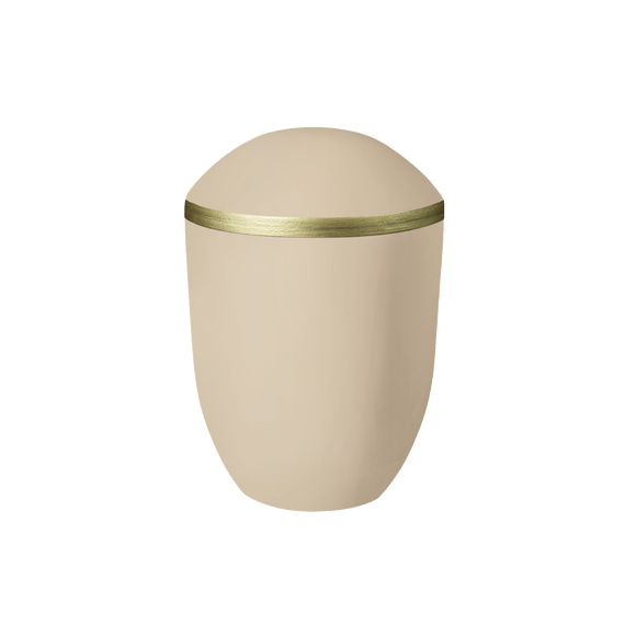 Feuer und Erde Pure Bio Lehm Urne