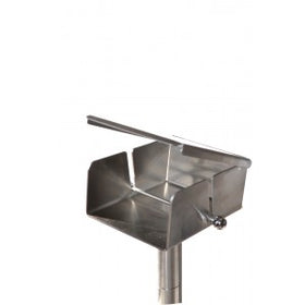 Zimmermann Sterbebildbehälter mit Edelstahldeckel