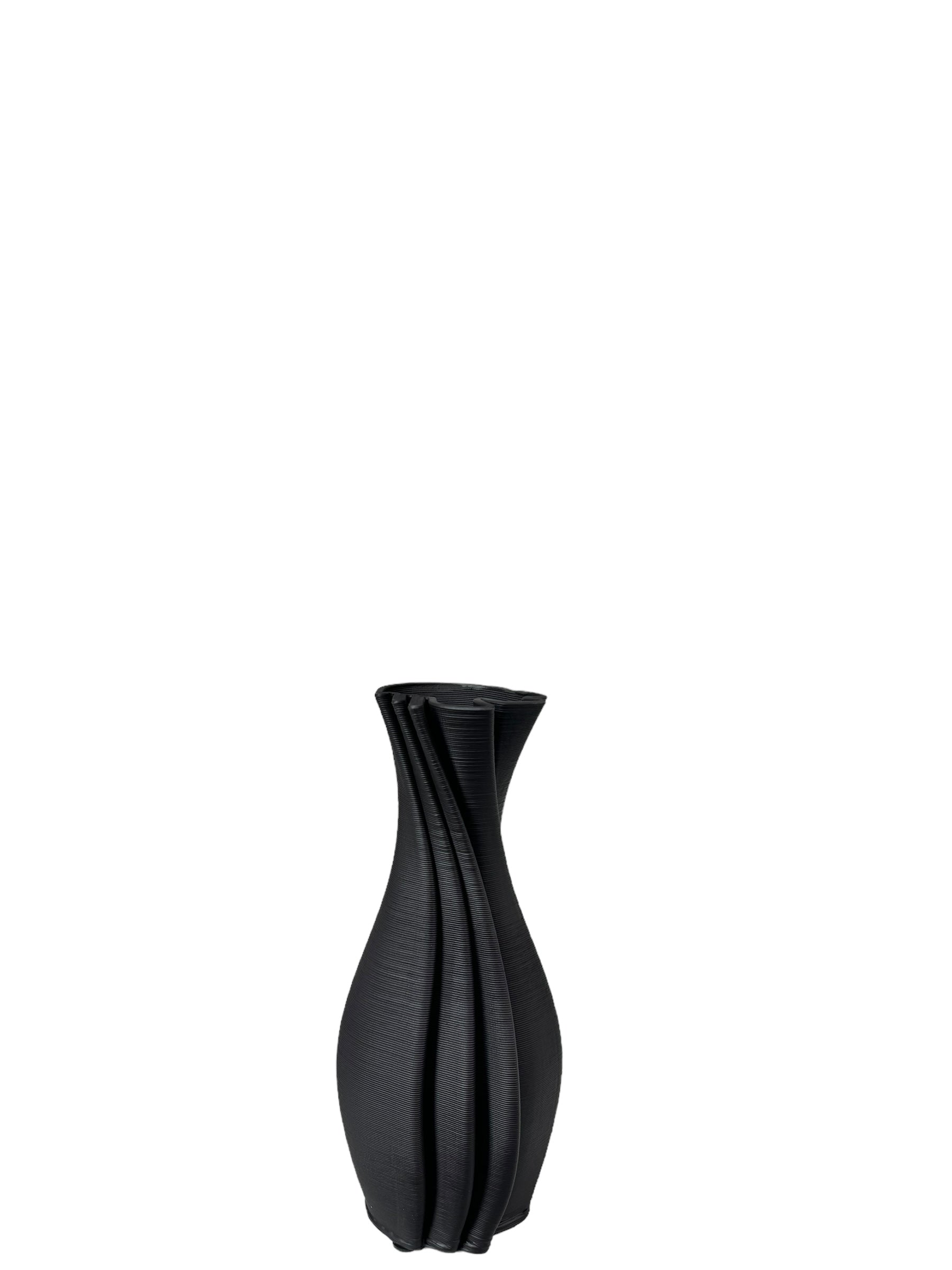 Buy anthracite 3D-Decorations decorative vase Ventura ceramic