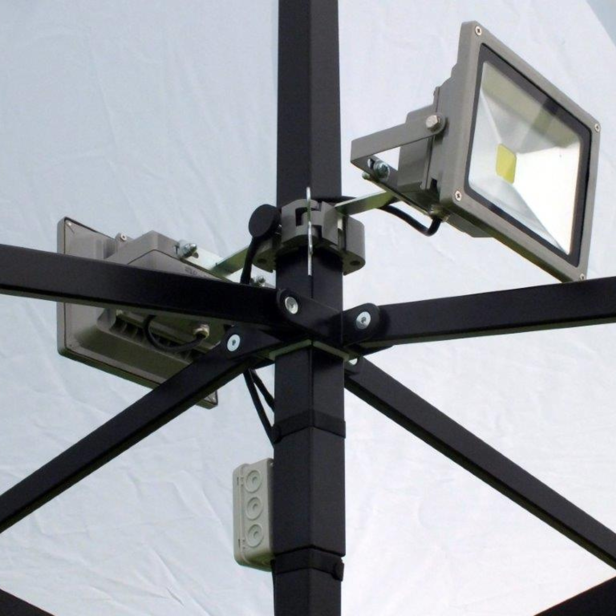 faltzelt beleuchtung Lavabis Faltzeltsystem LED Beleuchtung