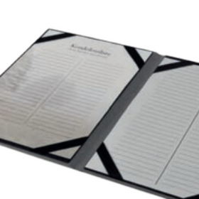 Rössler Kondolenzmappe DIN A4 Grau 2 Stück