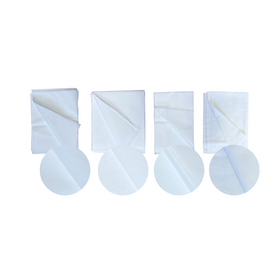 Lavabis set d'essai de draps d'enveloppement 4 pièces