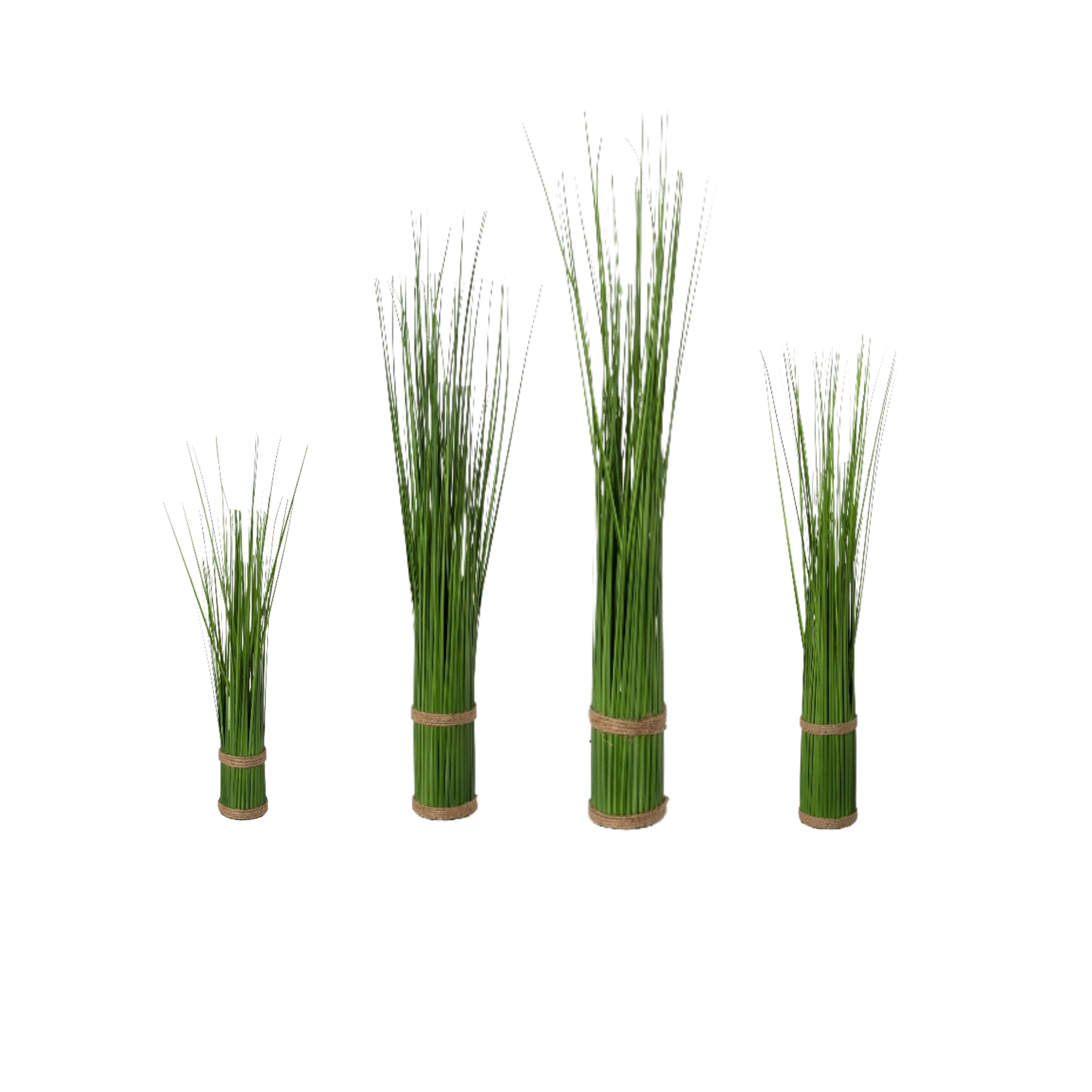 Standing grass bundle artificial plant artificial grass deco set of 4