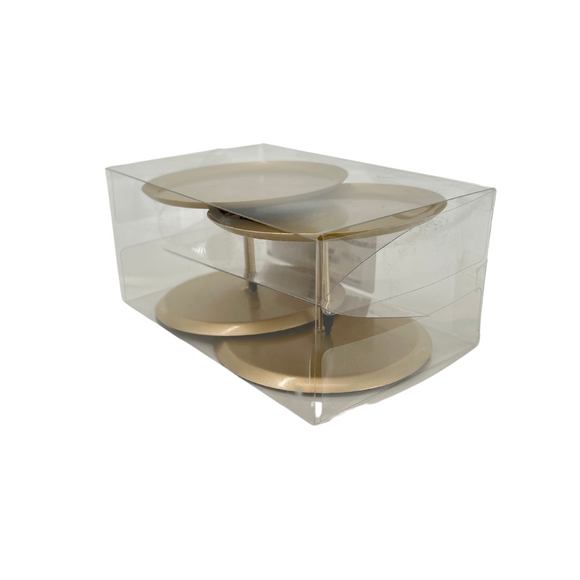 Lavabis Kerzenhalter Stumpenkerze 4 Stück