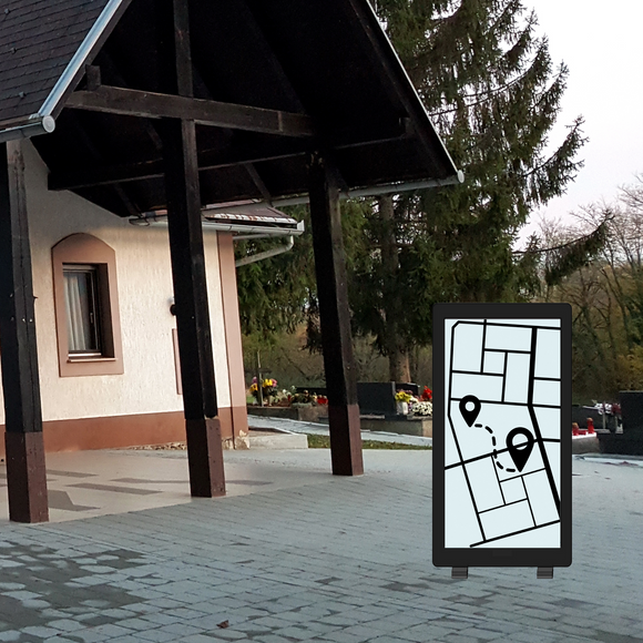 Lavabis ControlView 43″ Outdoor Display inkl. Akku