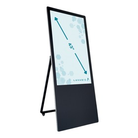Lavabis StellarWave 43" Mobiles Indoor Display