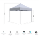 Lavabis Faltzeltsystem Profiqualität-3