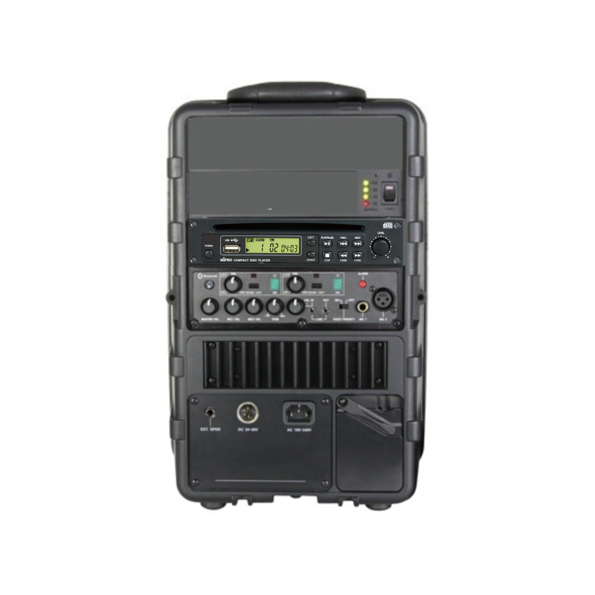 Kaufen bluetooth-cd-usb-player-recorder-2x-empfangsmodul Mipro MA 505 Akku Lautsprecher mobil