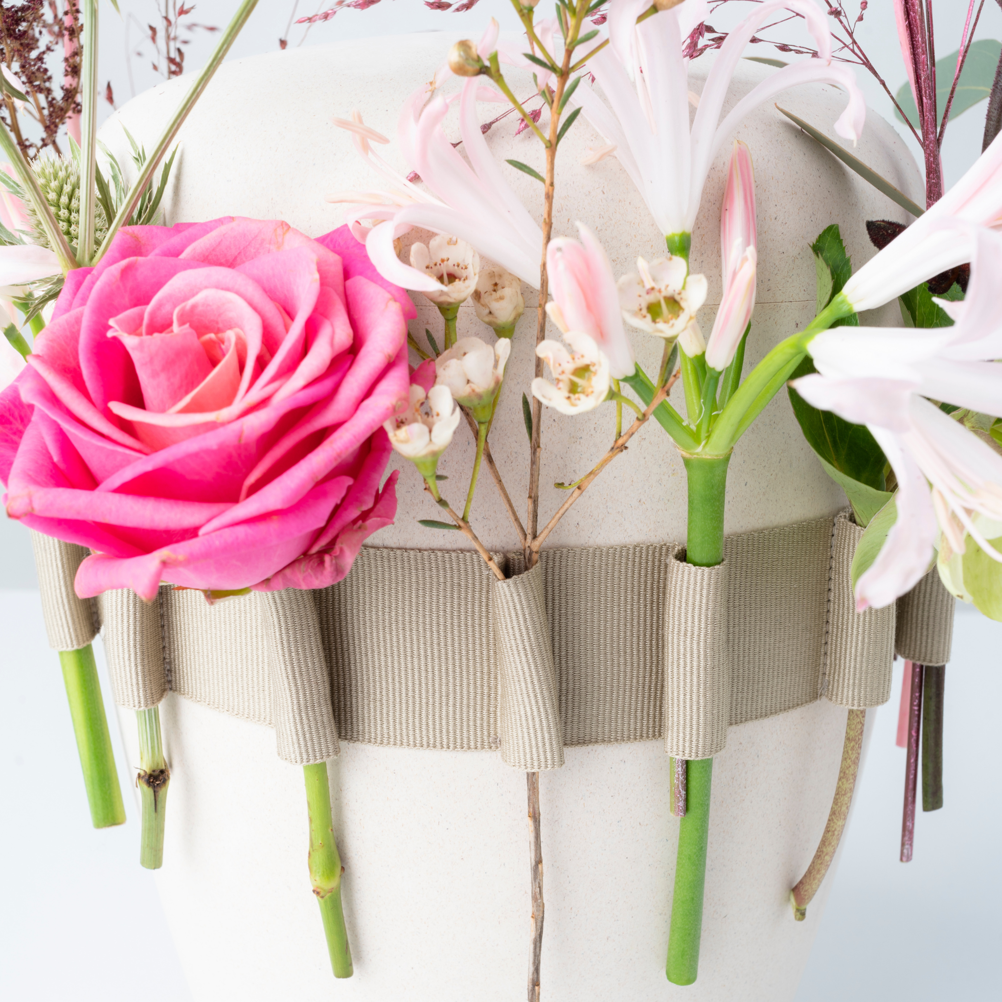 Last Velvet flower ribbon for urns - 0