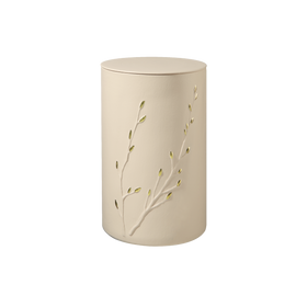 Feuer und Erde Rondo Zen Bio Lehm Urne