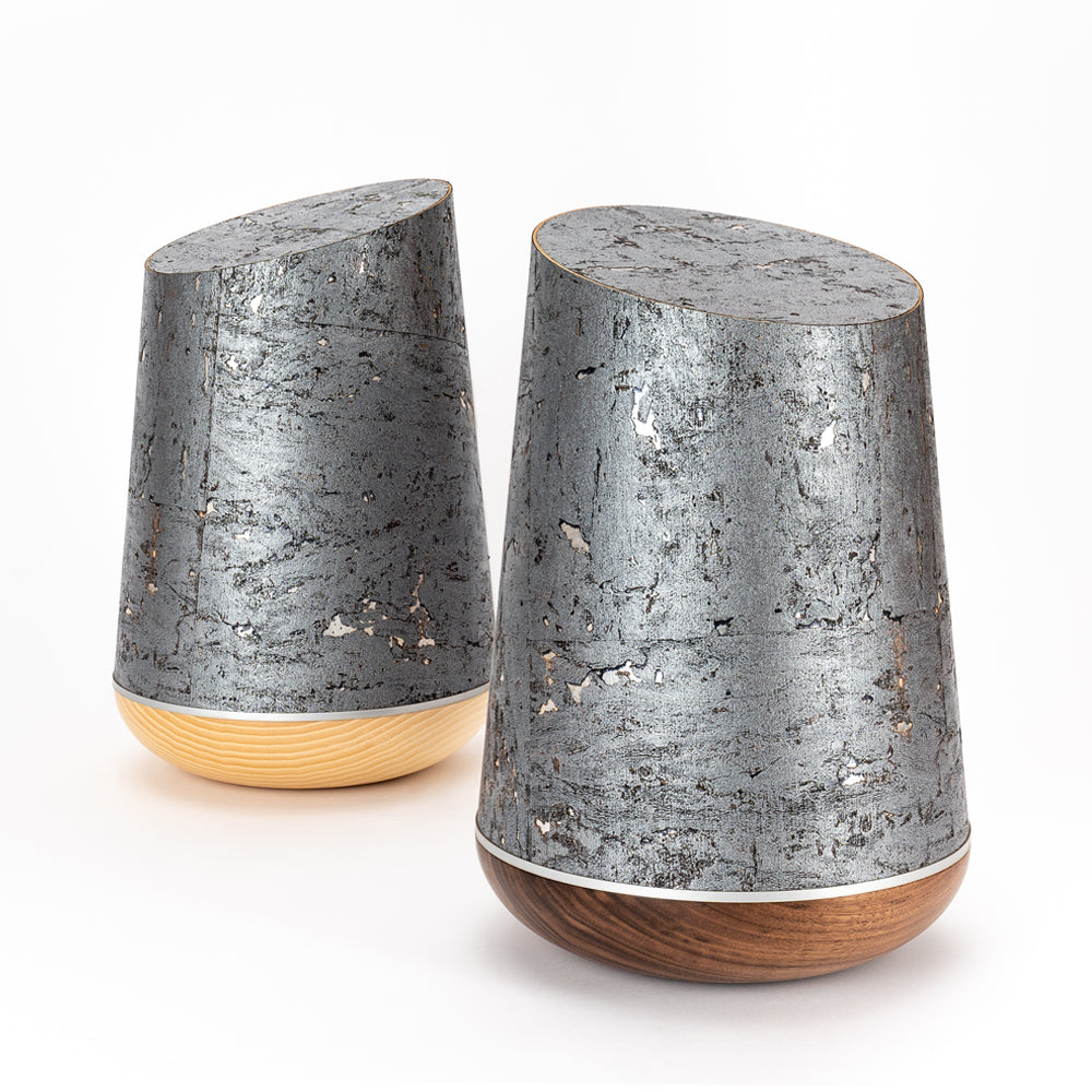 Samosa cork-wood urn slate